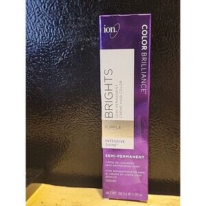 Ion Permanent Brights 2.05oz Semi-Permanent Intensive Shine CremePURPLE